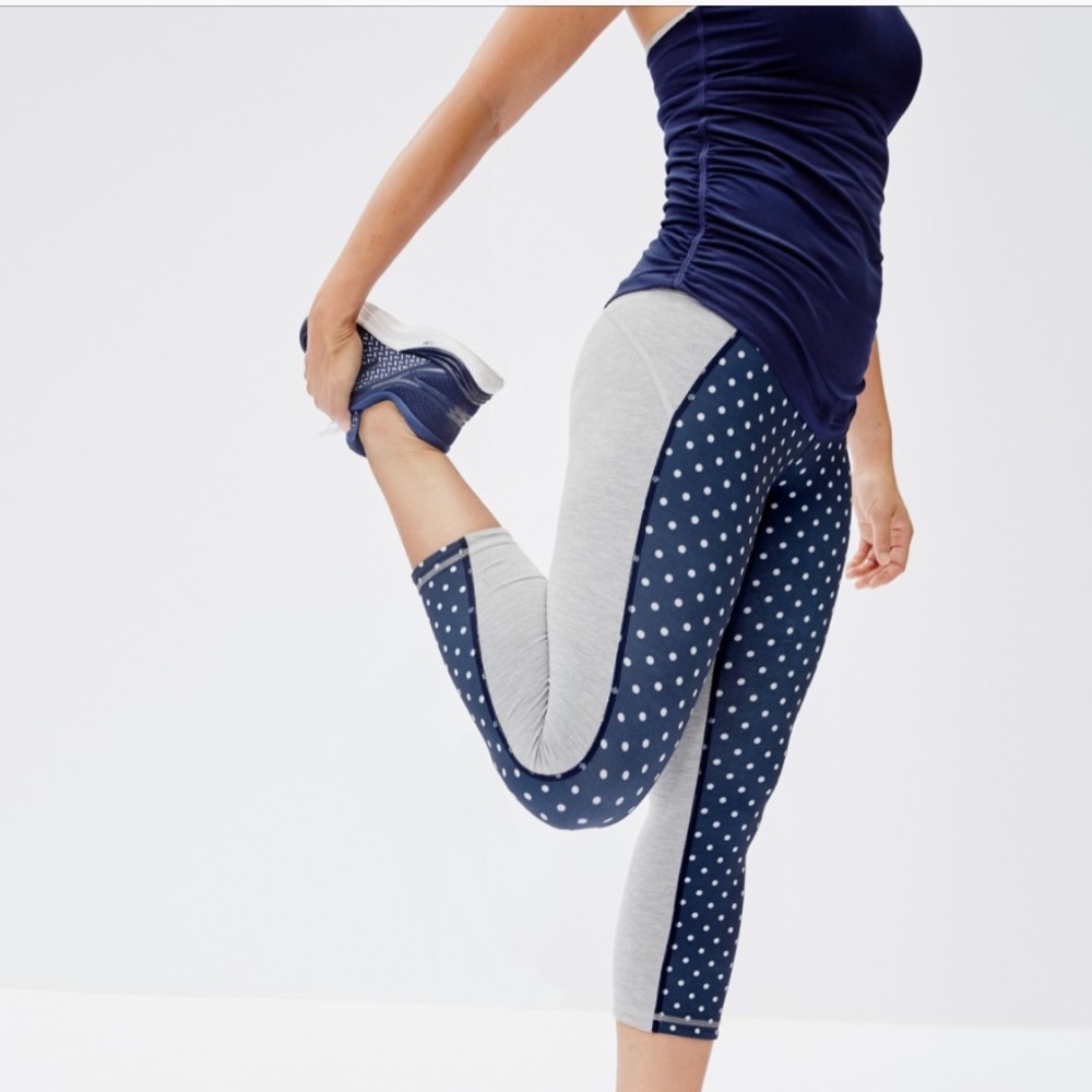 New Balance for J Crew tank and Capri set